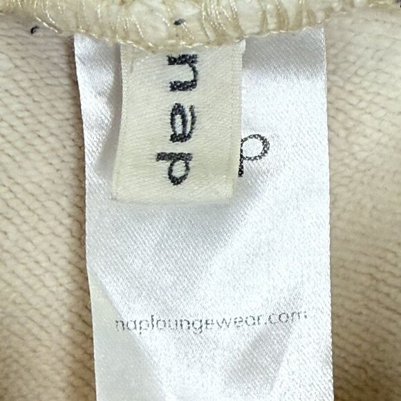 NAP Cream Relaxed Jogger Sweatpants, M - Picture 6 of 10